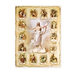 Stations of the Cross Wall Poster - 19" x 27"