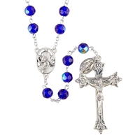 Prague Collection Crystal Rosary - Choose Color