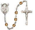 Saint Luke Colorado Topaz Rosary