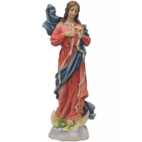Our Lady Undoer of Knots Statue - 12 Inch