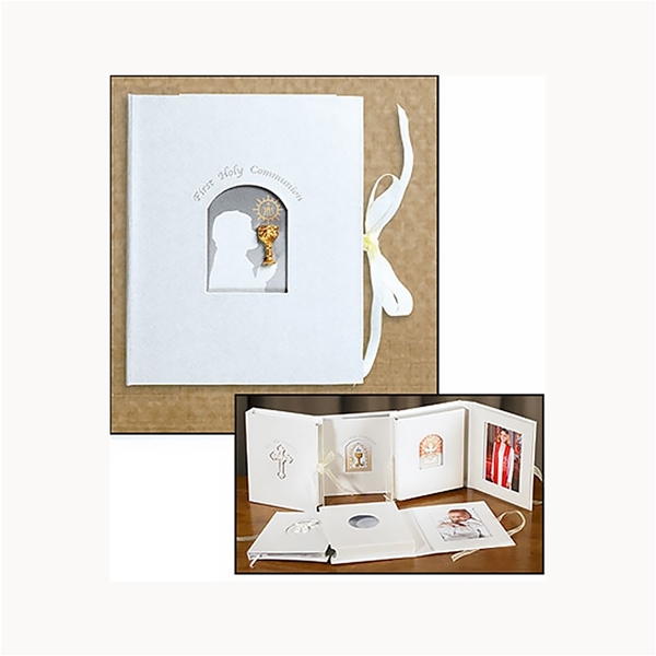 Girls First Communion Photo Frame and Album