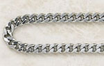 24-Inch Silver Tint Endless Stainless Steel Chain - Single or Bulk