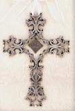 Communion Metal Filigree Cross