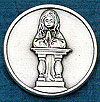 Communion Pocket Coin for Girl