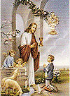 First Communion Prayer Card