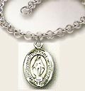 Communion Bracelet with Silver Charm