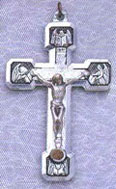 Stations of the Cross Silver Crucifix