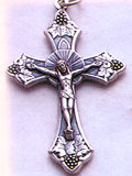 Small Metal Crucifix - 2"