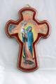 4.5 x 5 Inch Our Lady of Guadalupe Wood Plaque