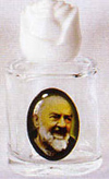 Padre Pio Holy Water Bottle - Without Water