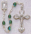 Emerald Dainty Rosary