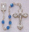 Dark Blue Dainty Rosary