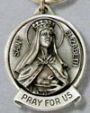 St. Elizabeth Pewter Key Chain