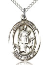 St Hubert Sterling Silver Medal