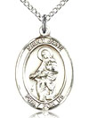 St Jane Sterling Silver Medal