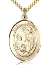 St James Gold Filled Medal