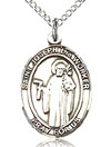 St Joseph the Worker Sterling Silver Medal