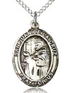 St Juan De La Cruz Sterling Silver Medal