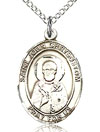 St John Chrysostom Sterling Silver Medal