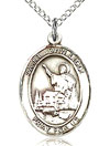 St John Licci Sterling Silver Medal
