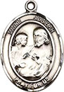 St Joseph Sterling Silver Medal