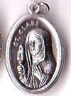 St. Clare Oval Medal