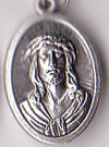 Ecce Homo-Dolorious Inexpensive Oxidized Medal