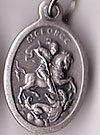 St. George Oxidized Medal