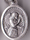 St. Gabriel the Archangel Oxidized Medal