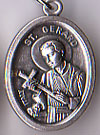 St. Gerard Oxidized Medal
