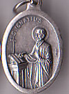 St. Ignatius of Loyola Oxidized Medal