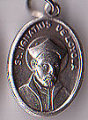 St. Ignatius Loyola Oxidized Medal