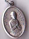 St. Matt Talbot Oxidized Medal