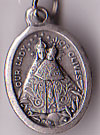 Our Lady of Olives Inexpensive Oxidized Medal