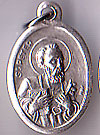 St. Peter Inexpensive Oxidized Medal