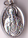 Scapular Inexpensive Oxidized Medal