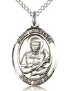 St Lawrence Sterling Silver Medal