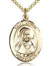 St Louise Gold Filled Medal