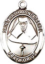 St Katherine Drexel Sterling Silver Medal