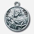 St Mark Sterling Silver Medal