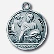 St Matthew Sterling Silver Medal