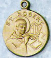 St Robert Gold Filled Medal