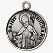 St Richard Sterling Silver Medal