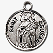 St Susan Sterling Silver Medal