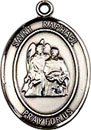 St Raphael Sterling Silver Medal