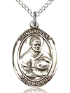 St Albert Sterling Silver Medal