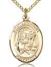 St Apollonia Gold Filled Medal