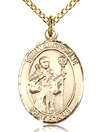 St Augustine Gold Filled Medal