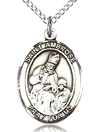 St Ambrose Sterling Silver Medal