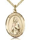 St Alice Gold Filled Medal -